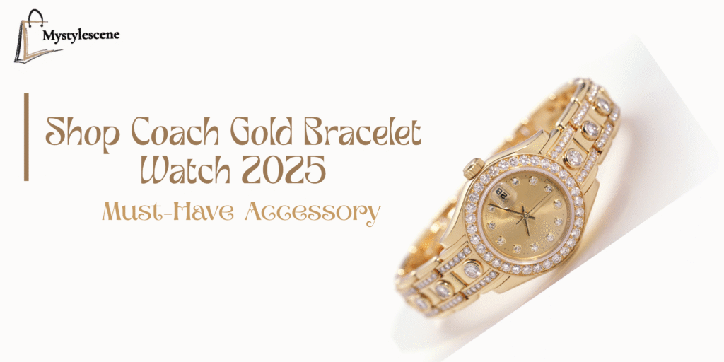 Coach-Gold-Bracelat-Watch