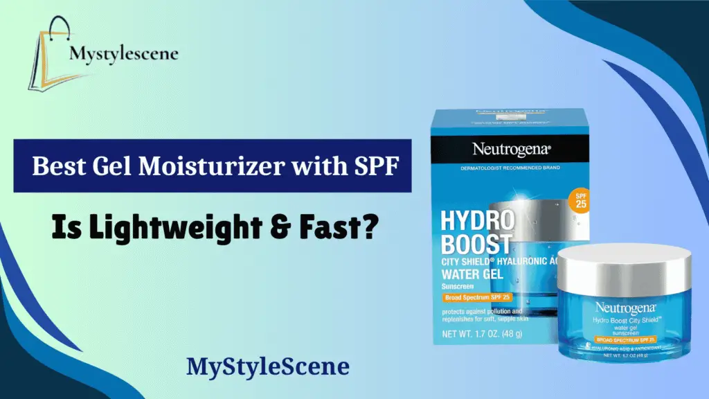 best gel moisturizers with spf