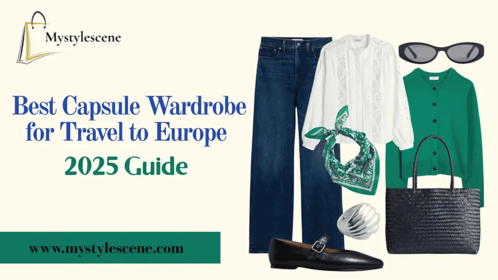 capsule wardrobe for travel to Europe