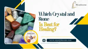 Crystal and stone for healing energy and balance