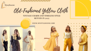 Old-Fashioned Yellow Cloth