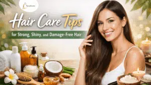 Hair care tips for shiny, healthy hair